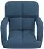 vidaXL Verstellbarer Bodenstuhl mit Armlehne, 5-stufig, Stoff, blau (42028131)