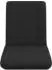 vidaXL Bodensessel verstellbar, schwarz, Stoff (42028168)