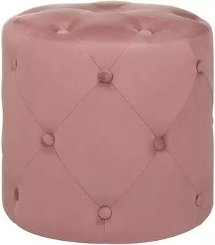 Beliani Corolla Pouf Samt, rosa (Corolla)