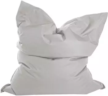 mokebo Der Große Sitzsack XXL grau, Textil, 130x170x20cm (800000423552)