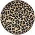 Icon Milano Leopard Sitzsack-Hocker mit Füllung