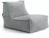 mokebo Der Gelassene Sitzsack Cord, grau (60x65x95cm)