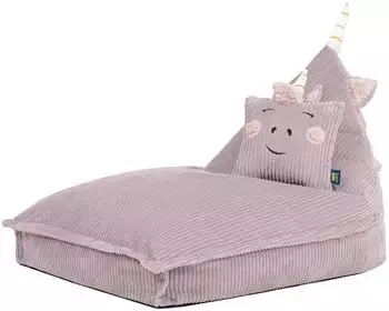 Icon Luna Einhorn Kindersitzsack, Cord, lila (Luna)