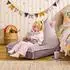 Icon Luna Einhorn Kindersitzsack, Cord, lila (Luna)