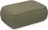 Selsey Ovo Pouf 1-Sitzer Chenille olivgrün (100cm)