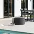 Home Deluxe CLOUD XXL Outdoor-Sitzsack Hocker, anthrazit