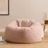 Icon Kingston Sitzsack Kunstfell, rosa, 200L