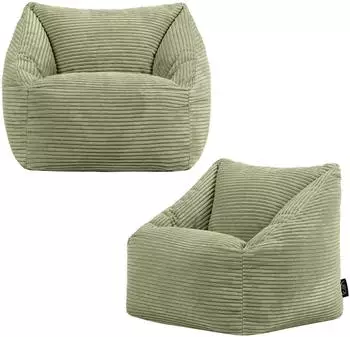 Icon Natalia Kindersitzsack Cord, 100L, gr&uuml;n (800001018203)