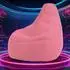 Icon Dalton Gaming-Sitzsack Techmesh, rosa, 170L (XXL)