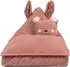 Icon Robyn Kaninchen Kindersitzsack Cord, rosa, 170L (72x66x102cm)