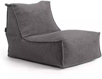 mokebo Der Gelassene Sitzsack Cord, anthrazit, 60x65x95cm (800000780358)