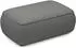 Selsey Ovo Pouf 1-Sitzer, dunkelgrau, 100x44x68cm