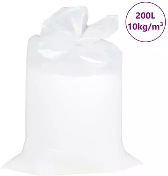 vidaXL Sitzsackfüllung EPS 200L weiß 10kg/m³