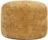 Icon Milano Chenille Pouf Hocker, gelb
