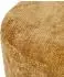 Icon Milano Chenille Pouf Hocker, gelb