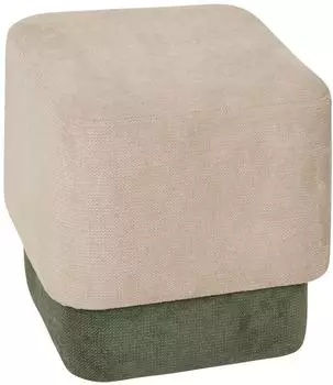 Atmosphera Doki Pouf grau-grün