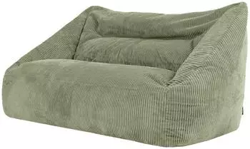 Icon Cecilia Jumbo Cord Sitzsack Sofa, salbeigrün (Cecilia)