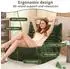 LuxusKollektion Bodensessel ergonomisch, Technostoff, grün