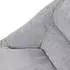 Icon Cecilia Sitzsack Sofa & Hocker, Cord, grau, 360L (800001223530)