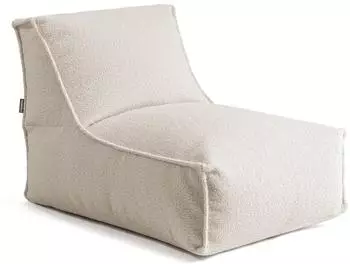 mokebo Doze Sitzsack Bouclé, beige, 100x65x65cm (800002018077)
