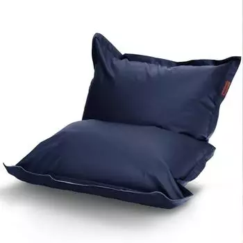 Green Bean Square XXL Sitzsack Kunstleder 380L, dunkelblau