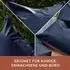 Green Bean Square XXL Sitzsack Kunstleder 380L, dunkelblau