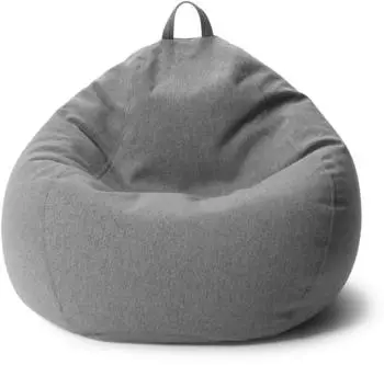 Urbanara Sitzsack Round XXL, Indoor, EPS Perlen, 315l (Round XXL)