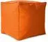 Green Bean Sitzsack-Hocker Cube 40x40x40cm EPS-Füllung, orange