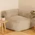 Icon Zen Eck-Sitzsack modular, Cord, beige (800000853322)