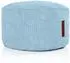 Green Bean Sitzhocker Pouf Cord, hellblau, Ø45x25cm, EPS-Füllung (45x25)