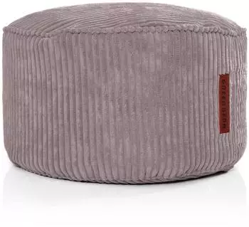 Green Bean Pouf Cord 45x25cm EPS-F&uuml;llung, grau
