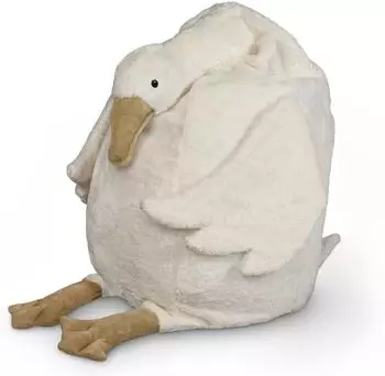 Senger Sitzsack Gans, weiß, Bio-Baumwolle (XXL)