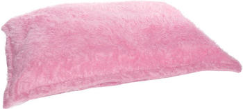 Smoothy Flokati flamingo-pink