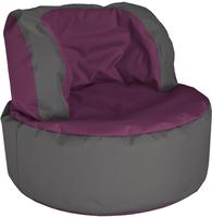 SITTING POINT Bebop SCUBA Sitzsack aubergine, anthrazit