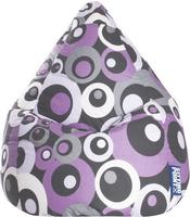 Sitzsack Malibu XL, 70 x 110 cm, lila violett