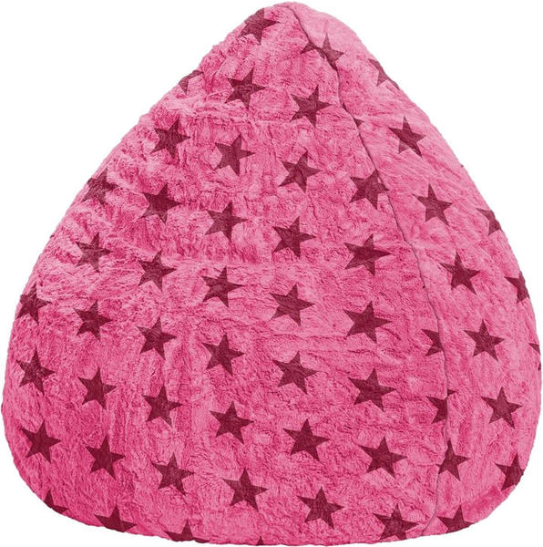 Sitting Point BeanBag Fluffy Stars XL pink (34751052)