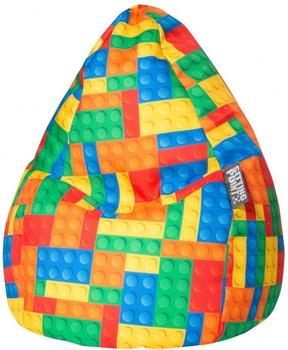 Sitting Point BeanBag BricksL bunt 120L
