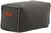 SACKit RETROit Cobana Square Pouf braun