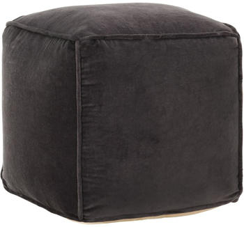 vidaXL Square Bean Bag Velvet Anthracite