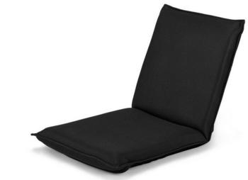 Costway Bodenstuhl mit verstellbarer Lehne 44x54,5x53,5cm schwarz