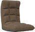 braun: vidaXL Bodenstuhl Faltbar 50 x 64 x 58 cm