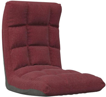 vidaXL Bodenstuhl Faltbar 50 x 64 x 58 cm rot