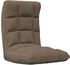 taupe: vidaXL Bodenstuhl Faltbar 50 x 64 x 58 cm