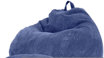 Green Bean Scoop + Pouf Cord XXL Dunkelblau (GB-10084-02)
