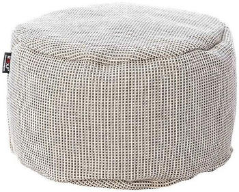 ROOLF Living Dotty Sitzsack Pouf Ø50 cm Natur