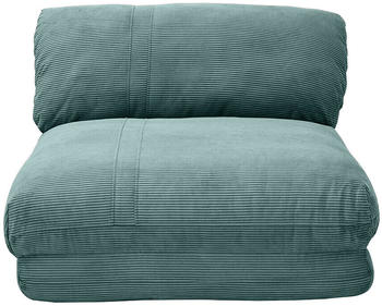Miliboo Convertible Fireside Chair Spencer Blue