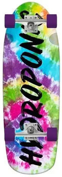 Hydroponic Rounded Complete Cruiser Skateboard Tie Dye Hydroponic Rounded Complete Cruiser Skateboard Tie Dye