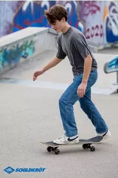 Schildkröt Skateboard Bigflip 31 Komplett-Board, Ahornholz, Design Splash (510671)