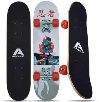 Apollo Ninja Kinderskateboard 61cm, ABEC 3 (11532)