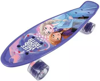 Disney Frozen 2 Penny Skateboard, violett, 55x14,5x9,5cm, bis 50kg (9953)